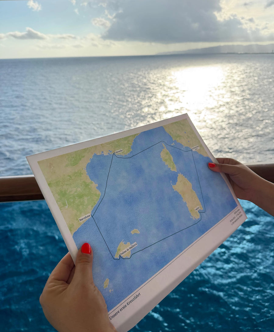 Cruise Memories map